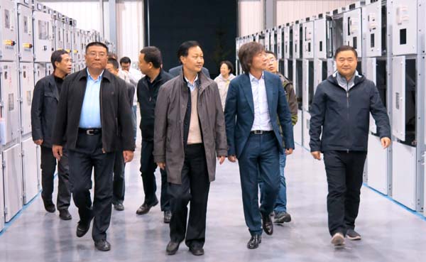 寧波菲仕公司總裁任文杰一行赴長城電工參觀交流，共探技術(shù)創(chuàng)新合作新機(jī)遇
